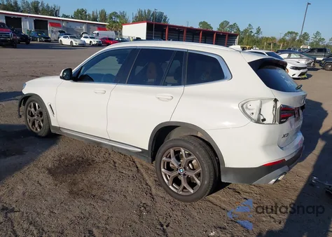 2024 BMW X3 из США, поврежденный, VIN 5UX43DP02R9V01971